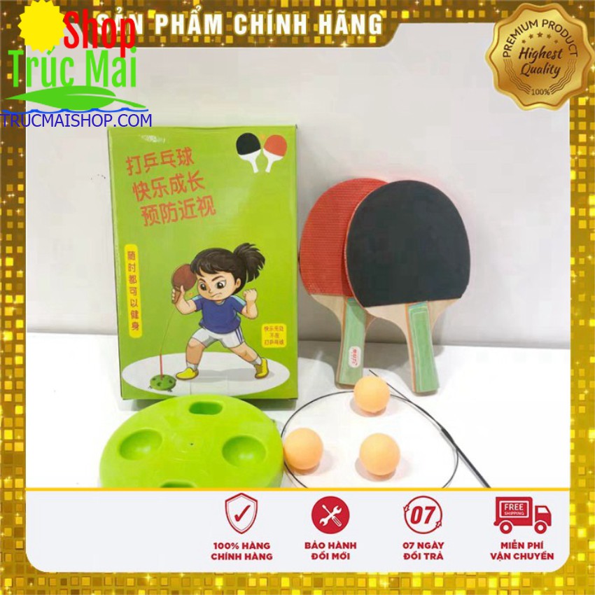 Bóng bàn tập phản xạ - môn thể thao luyện phản xạ cho mọi lứa tuổi