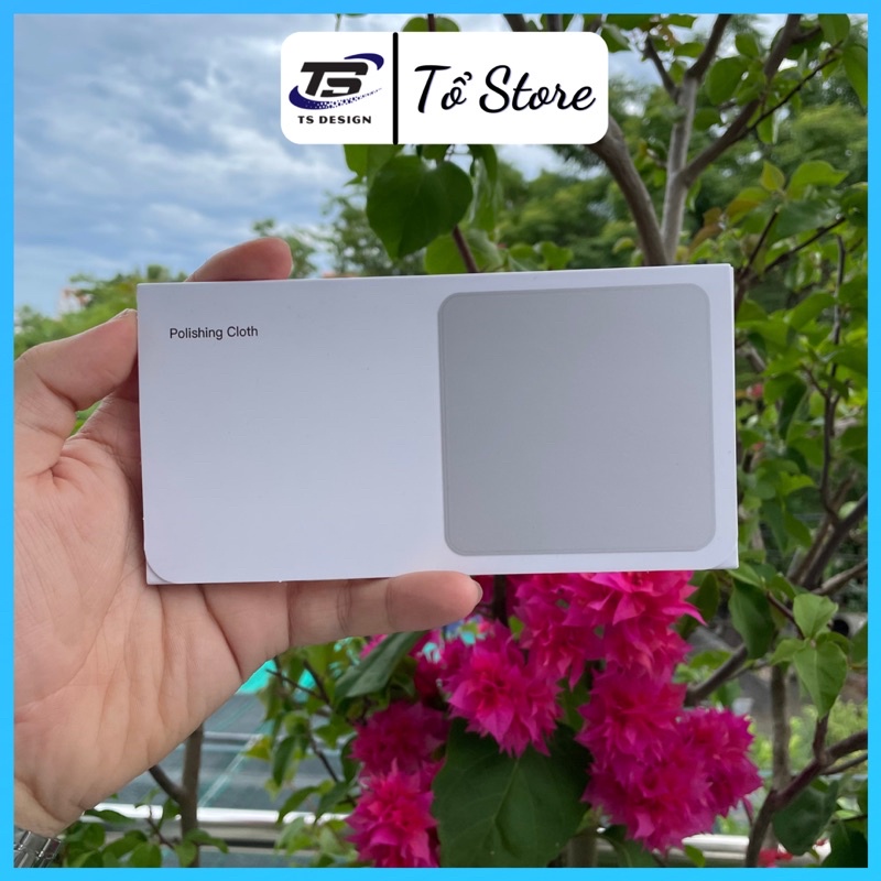 Khăn Lau Màn Hình Chuyên Dụng Loại 1 Có Logo Cho Điện Thoại, Máy Tính, Lens Máy Ảnh - Đánh Bóng Lau Sạch Bụi Bẩn