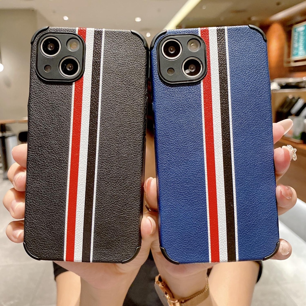 Cool Lambskin material Compatible for iphone 13 Pro Max 12Pro Max 11 11Pro Max Xs Max Xr 7P 8Plus 7 8 Tpu Shockproof Protectiv phone cover