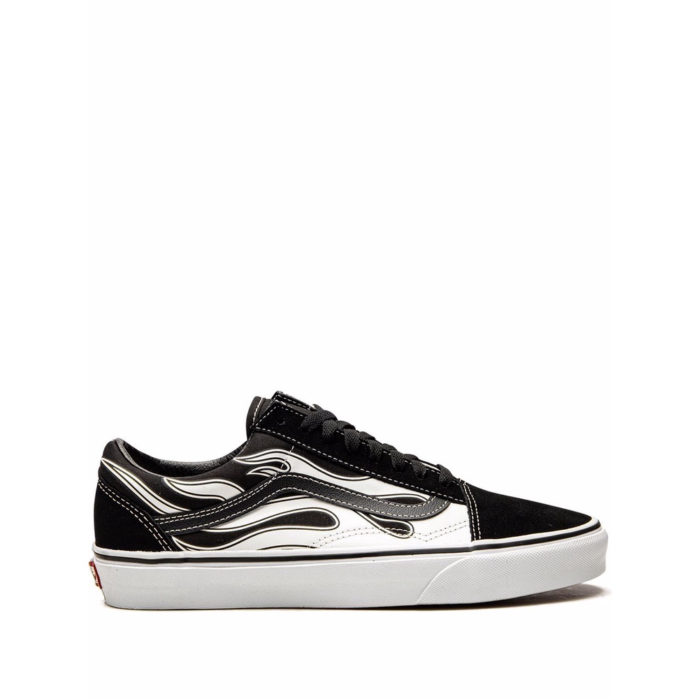 Giày Vans Chính Hãng Old Skool Black Flame / True White