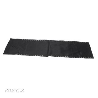 Fabric Cloth & Lace Replacement for Bench Leisure Folding Black