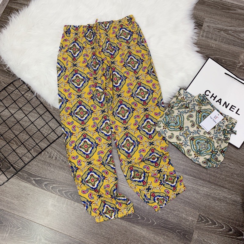 🌸 Quần Lanh Việt Thắng Bo Chun Gấu 🌸 Quần Boom Nữ Lanh | BigBuy360 - bigbuy360.vn