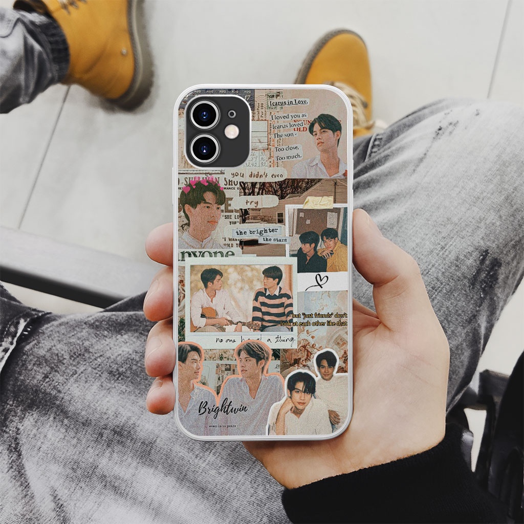 Ốp lưng brightwin collage cho iphone đủ dòng từ 6 - 13 BAW20220012