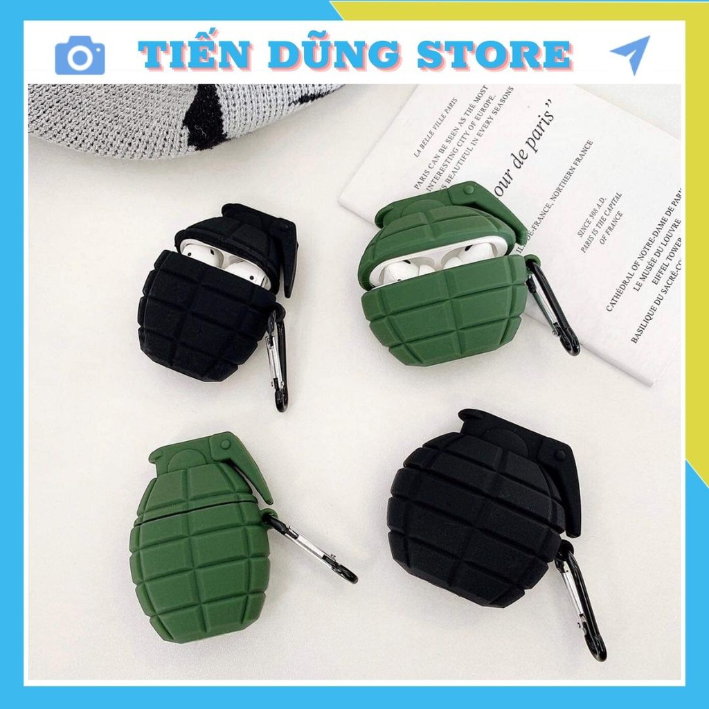 Case Airpods Vỏ Ốp Bọc Tai Nghe Airpod 1/ Airpod 2/ I11/ i12... Hình Thú Cực Ngầu- Chất Liệu Silicon Dẻo