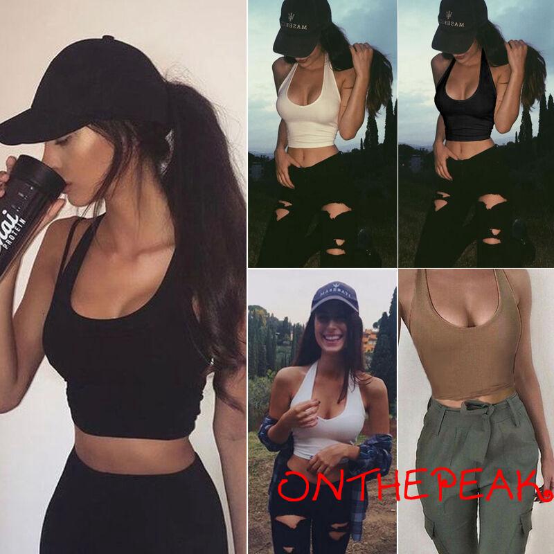 Áo Croptop sát nách thời trang cho nữ