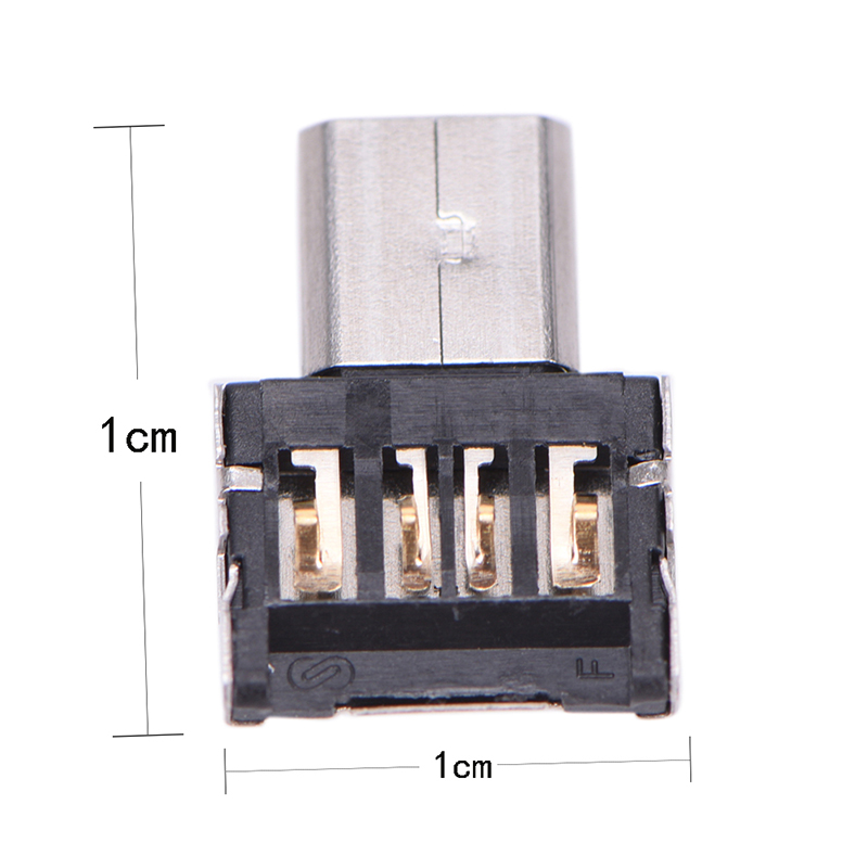 Chitengyesuper Convenient Normal USB To micro USB OTG Adapter Converter for Samsung Xiaomi LG Sony TCL HTC CGS