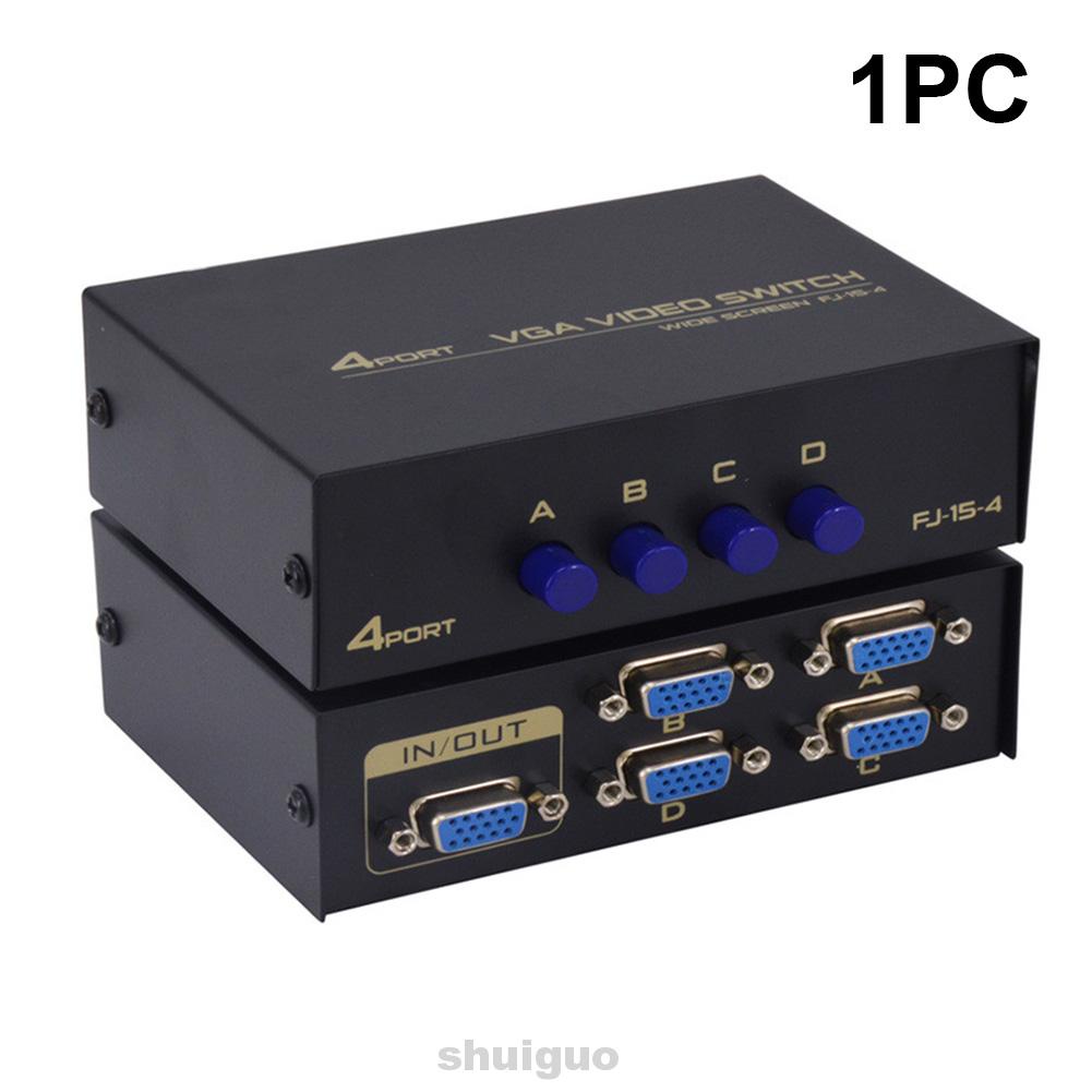 Bộ chia 4 cổng HDMI VGA KVM cho máy tính