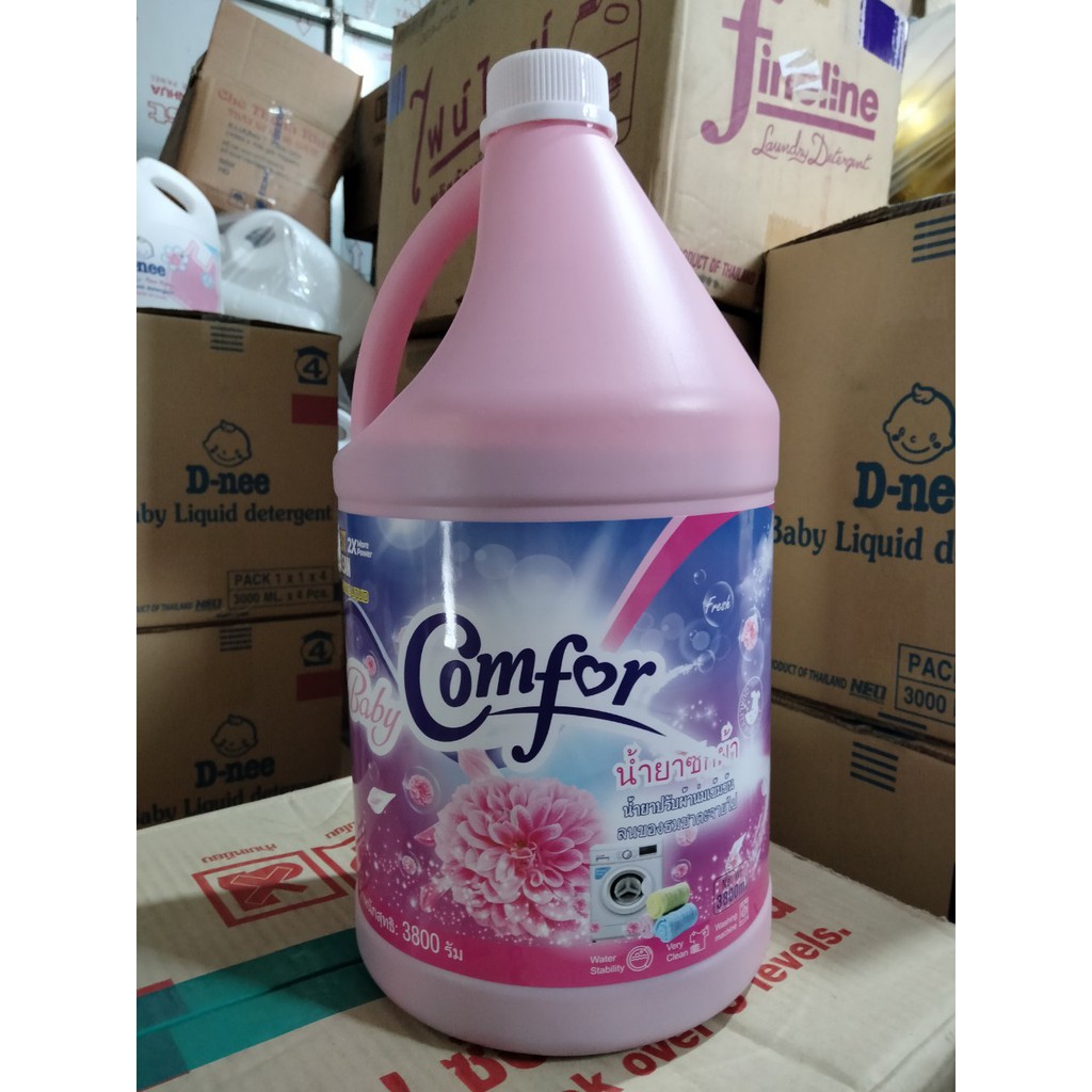 Nước Giặt Xả Nội Địa Comfor Thái Lan 3800ml-Siêu Thơm-Siêu Đậm Đặc