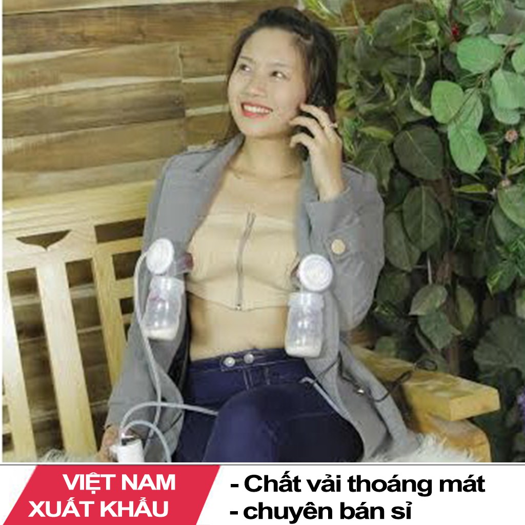 Áo Hút Sữa Rảnh Tay