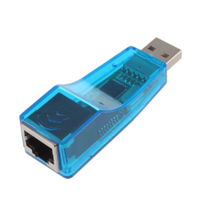 usb ra lan ( lỗ RJ45 ) laptop máy tính hư cổng mạng -  mất mạng - hư chíp card mạng