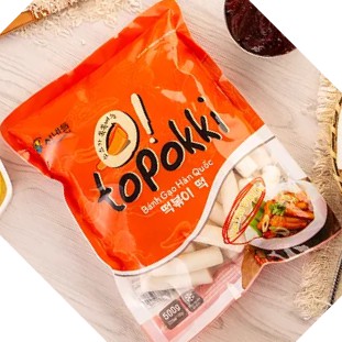 Bánh Gạo Tokbokki Hàn Quốc 500G