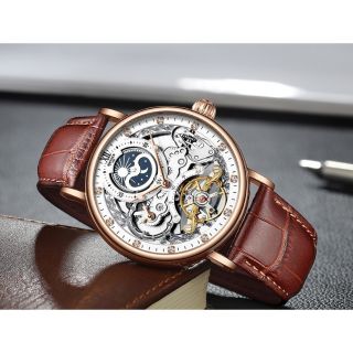 [XẢ KHO GIÁ SỐC] Đồng hồ cơ KINYUED Thụy Sỹ cho nam cao cấp chống nước đa chức năng