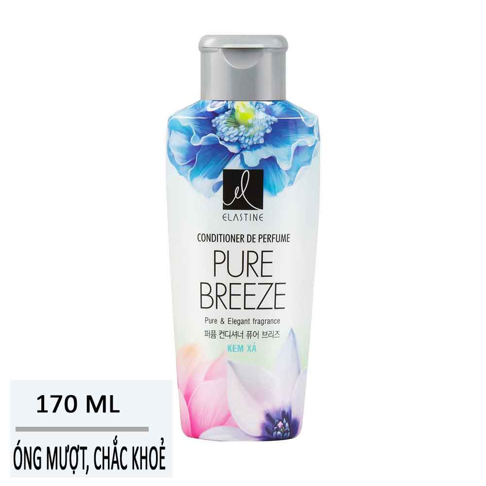 Kem xả Elastine dưỡng tóc Pure Breeze 170ml-Óng mượt, chắc khoẻ