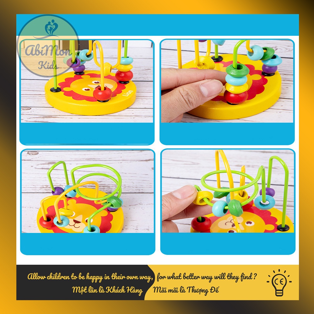 Combo 6 Món Đồ Chơi Gỗ Thông Minh Cho Bé ☘️ Montessori cao cấp ✨ (Đồ chơi Gỗ - Giáo Dục - An toàn - Thông minh)