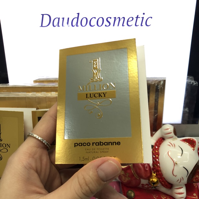 [vial] Nước hoa Paco Rabanne 1 Million One Million EDT 1.5ml | Thế Giới Skin Care