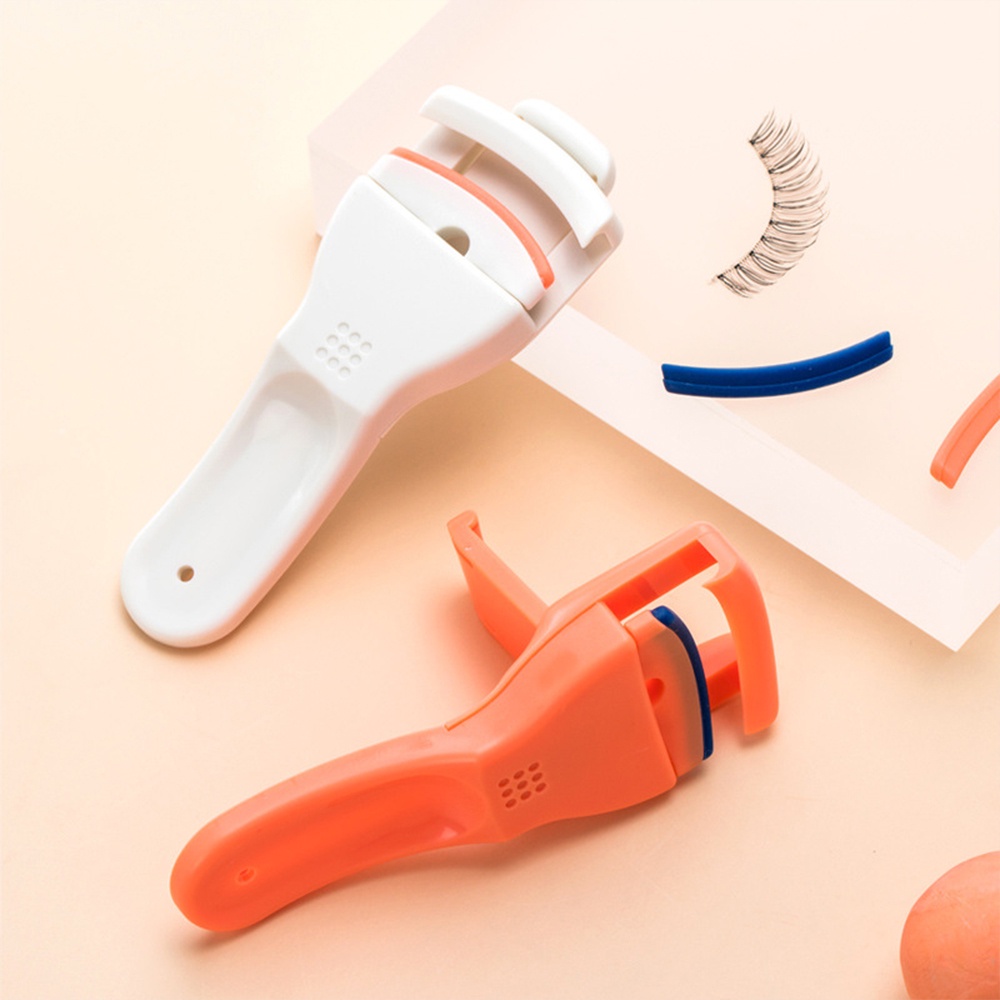 Uareliffe Natural Curling Eyelash Curler Light Plastic Material Press-type Eyelashes Curling Clip Eyelash Makeup Tool