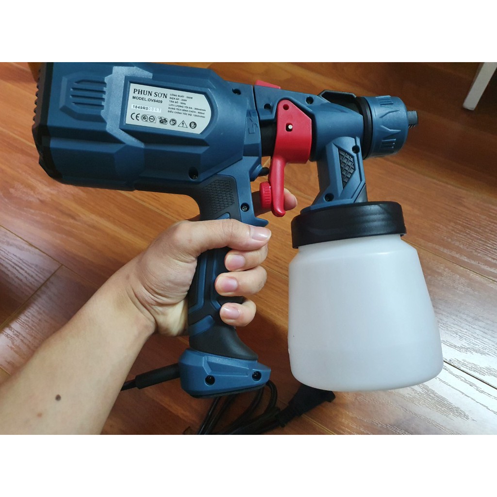 Máy phun sơn cầm tay DV8409  - Hàng chính hãng, bảo hành 6 tháng