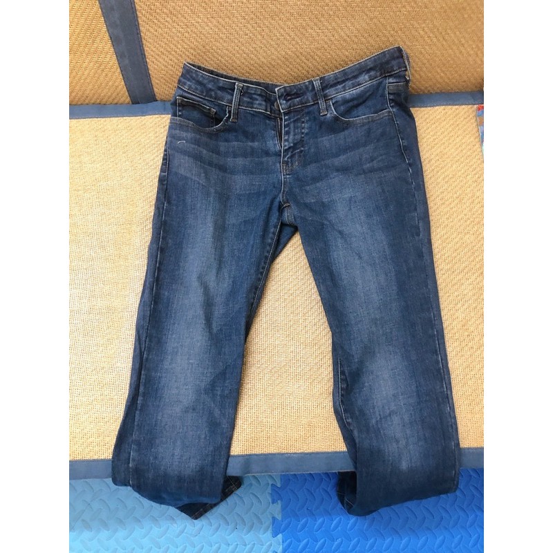 Quần bò Uniqlo size 27, new 99%, mặc mát mềm