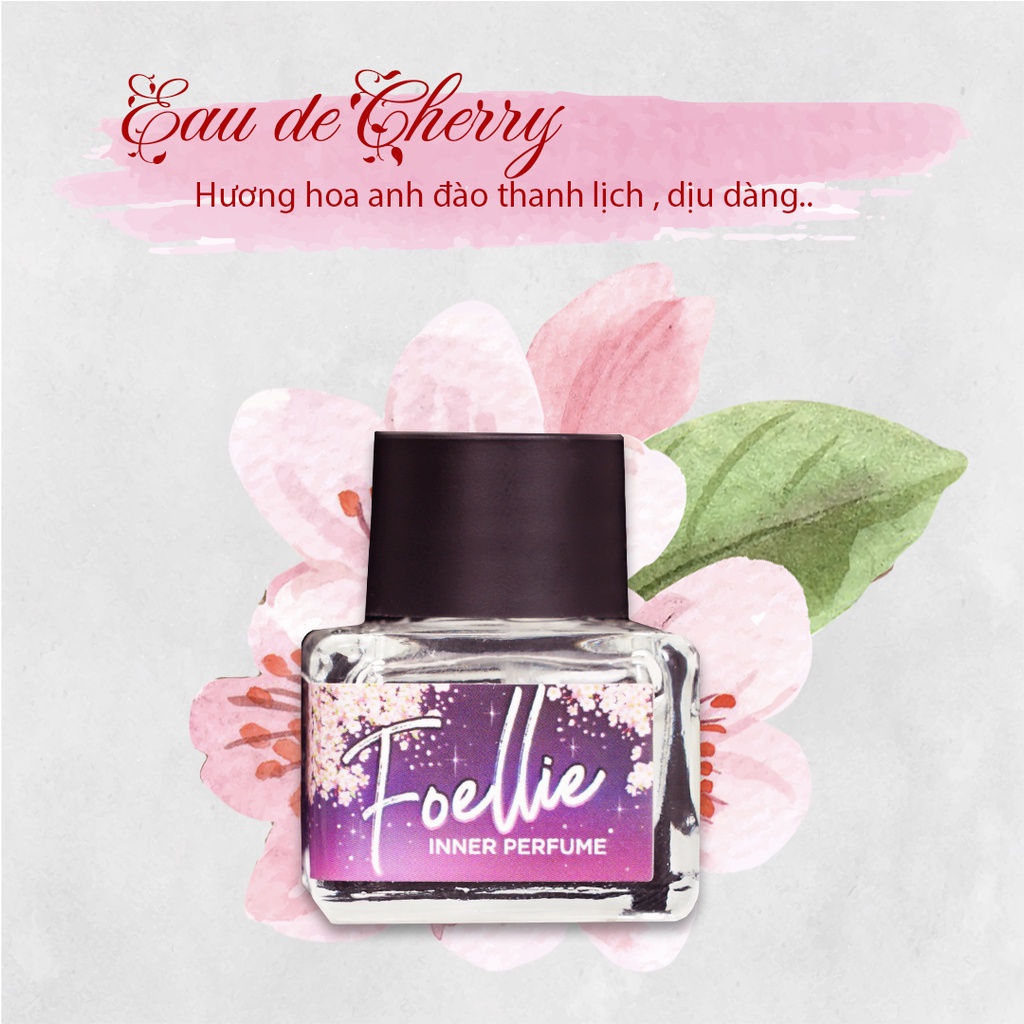 Nước hoa vùng kín Foellie chính hãng cao cấp Hàn Quốc nhiều mùi, lưu hương lâu 5ml