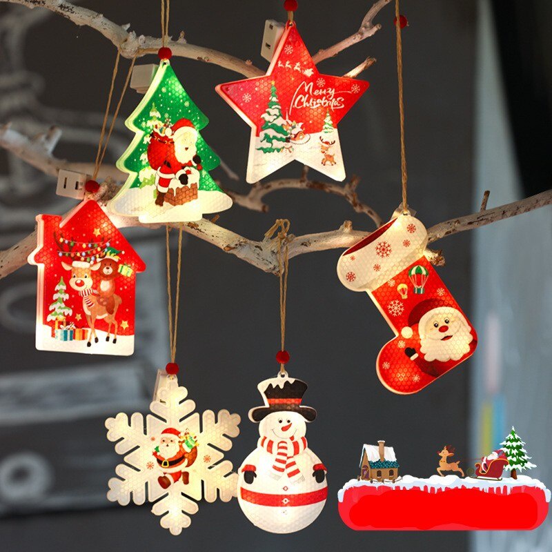 Đèn Led Treo Trang Trí Cây Thông Noel