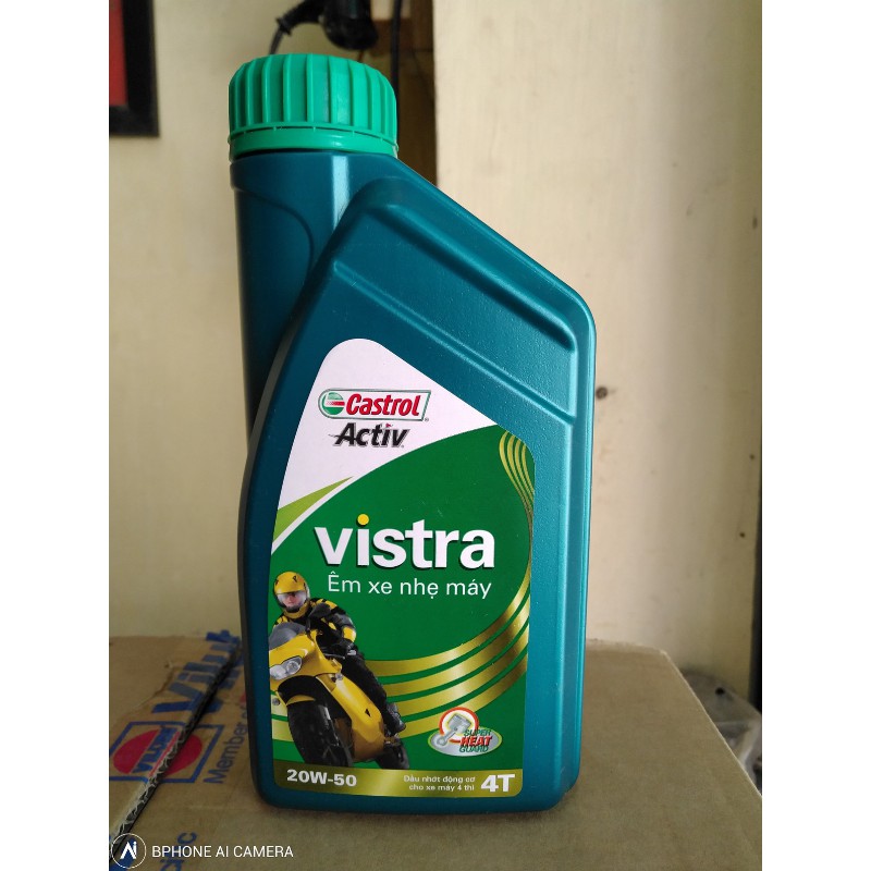 Dầu nhớt xe máy Castrol Activ Vistra 20w50 (800ml)