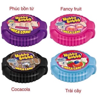 💋 KẸO SINGUM CUỘN HUBBA BUBBA 180cm