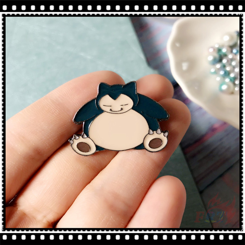 Ghim cài áo họa tiết hoạt hình Pokemon Go series 01 đáng yêu