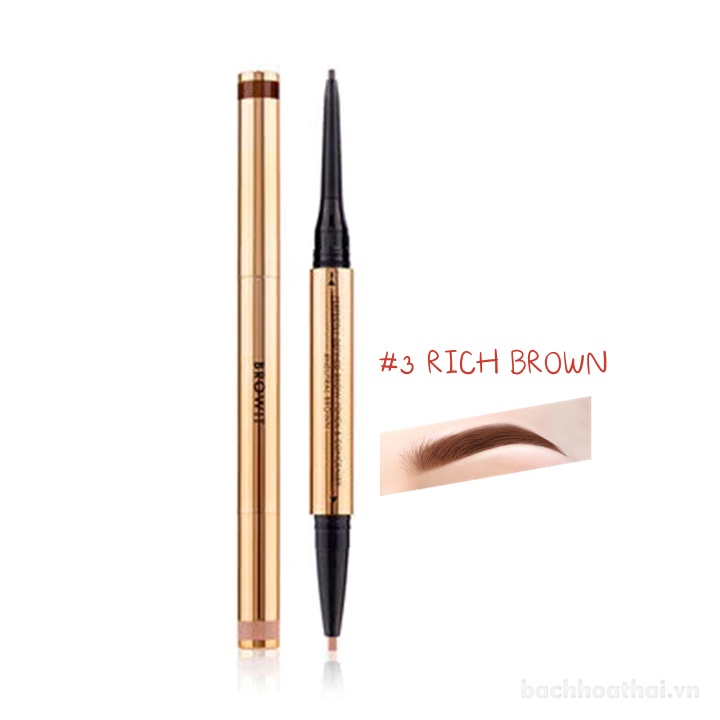 Kẻ lông mày che khuyết điểm Browit Perfectly Defined Brow Pencil &amp; Concealer