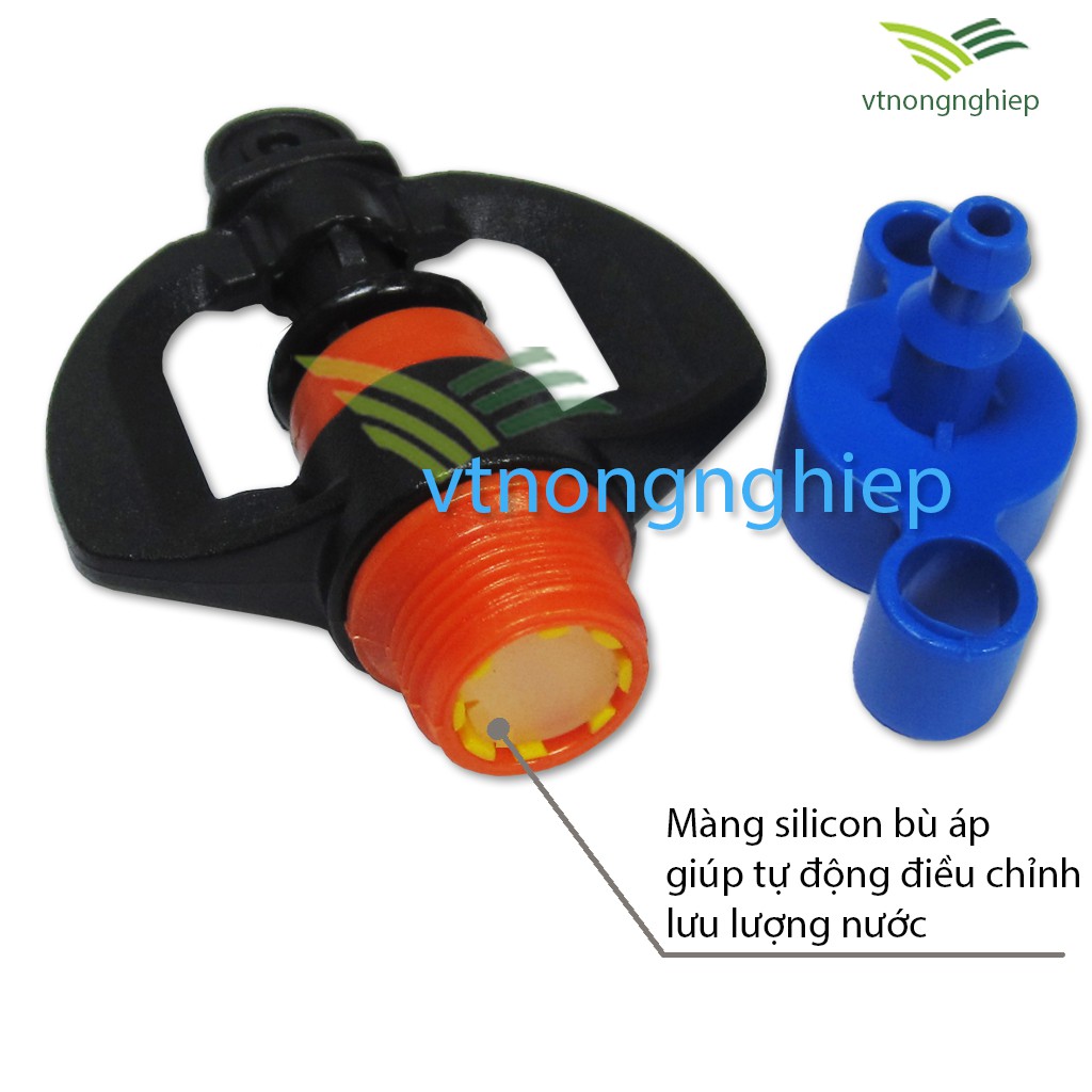 10 Béc tưới cây bù áp BB-909BA 95 lit/h, béc tưới gốc cây - vtnongnghiep