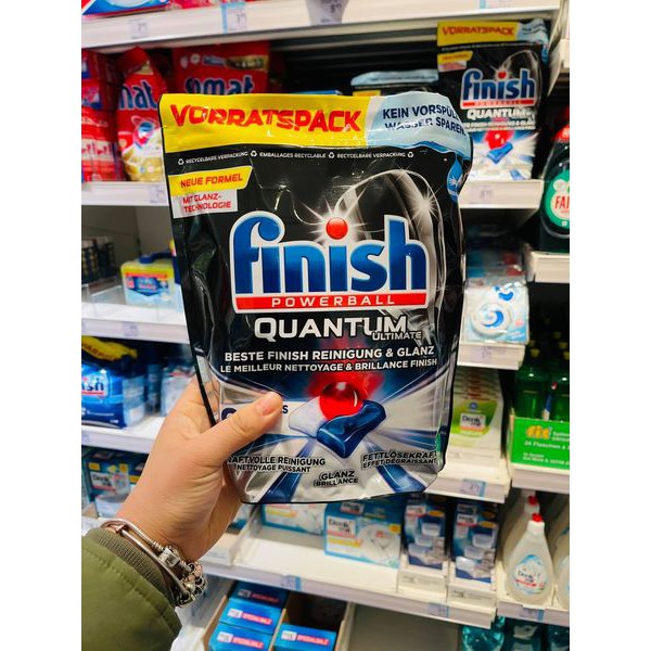 VIÊN RỬA BÁT FINISH QUANTUM  ULTIMATE