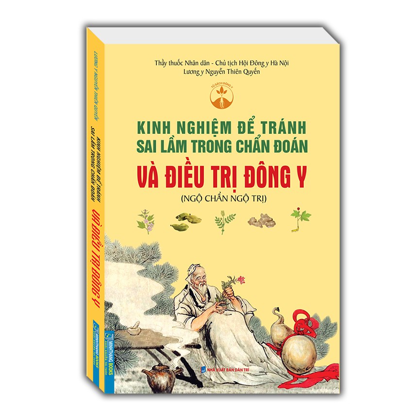 Sách - Kinh nghiệm để tránh sai lầm trong chẩn đoán và điều trị trong đông y (ngộ chẩn ngộ trị) Tặng sổ tay