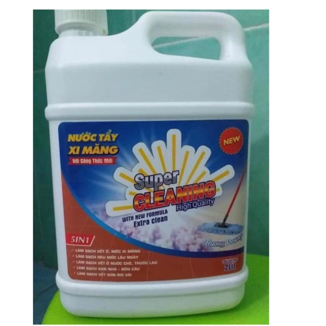 Nước tẩy xi măng super cleaning
