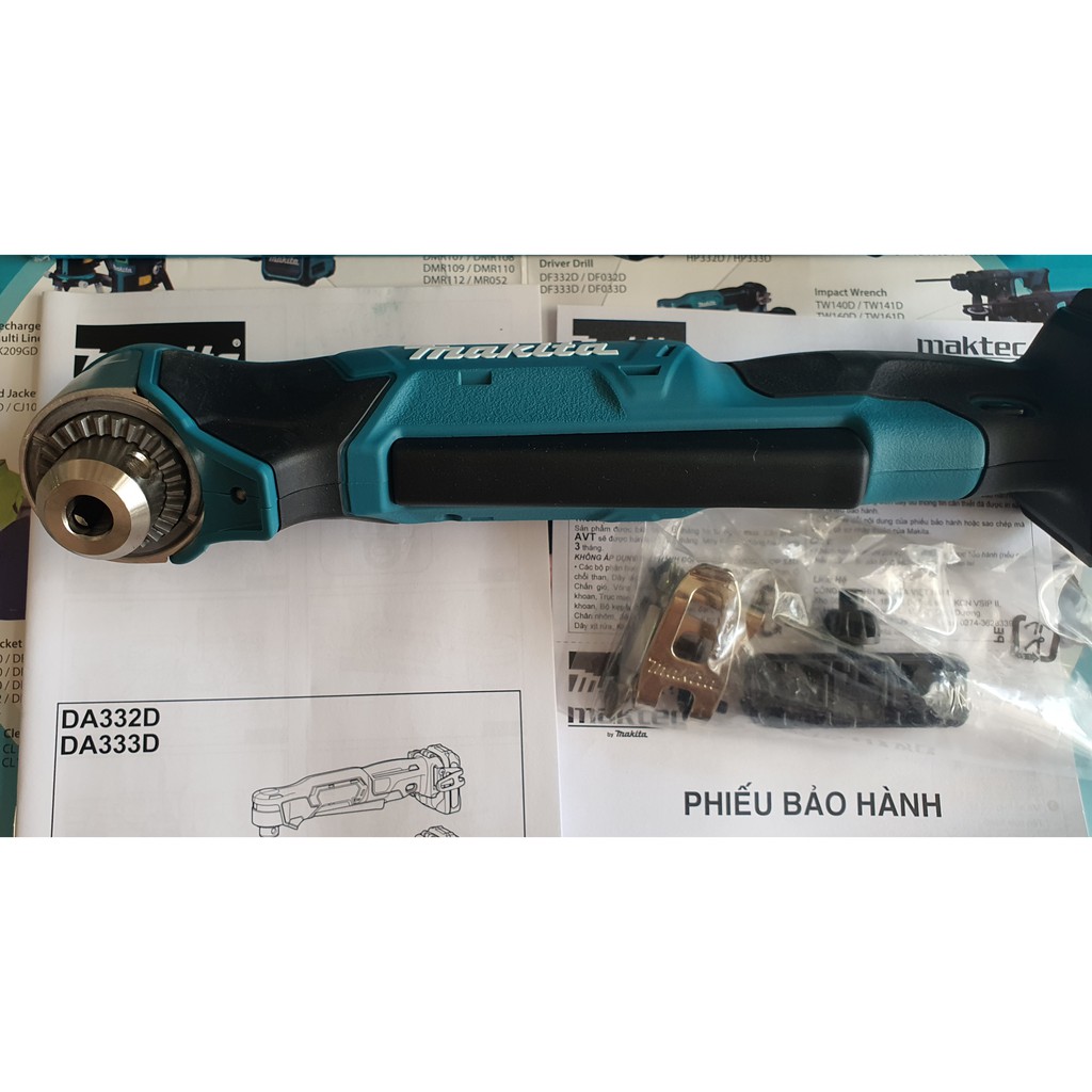 MÁY KHOAN GÓC DÙNG PIN MAKITA DA332DZ - 12V