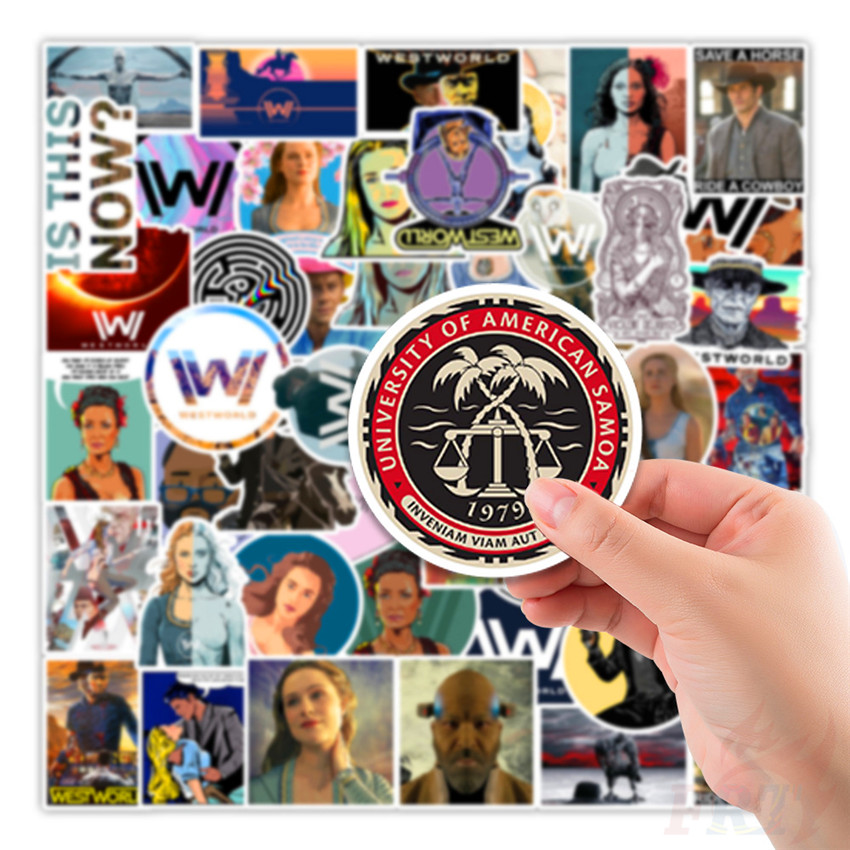 Set 50 miếng dán chống thấm nước thời trang phong cách Better Call Saul Series 03 DIY