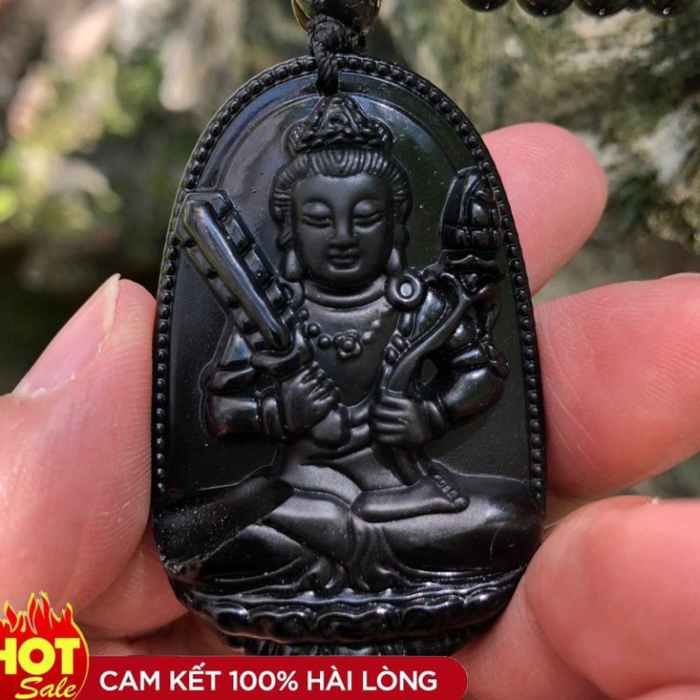 Dây Chuyền Nam, Vòng Cổ Phat Phong Thuỷ - Bồ tát Hộ Mệnh Cho 12 Con Giáp Hàng cao cấp -HÀNG XUẤT KHẨU