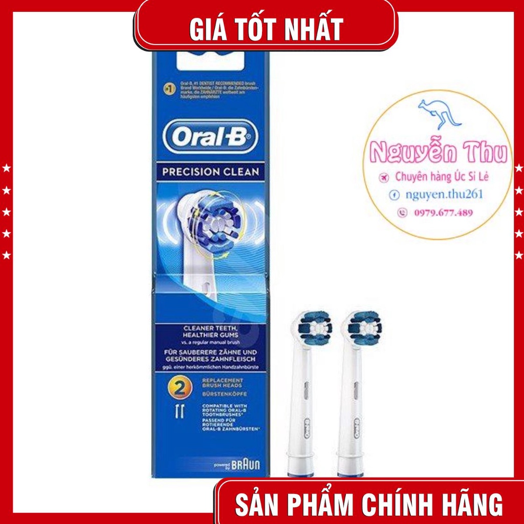 Đầu bàn chải điện thay thế orab presision - Germany - hàng chính hãng (Hàng_chính_hãng)