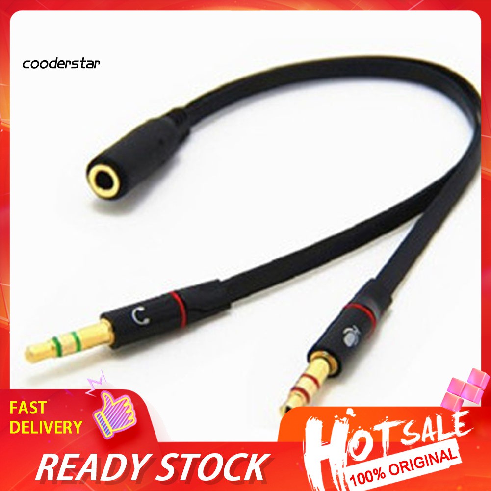 Dây Cáp Âm Thanh Chữ Y Đầu Cắm 3.5mm