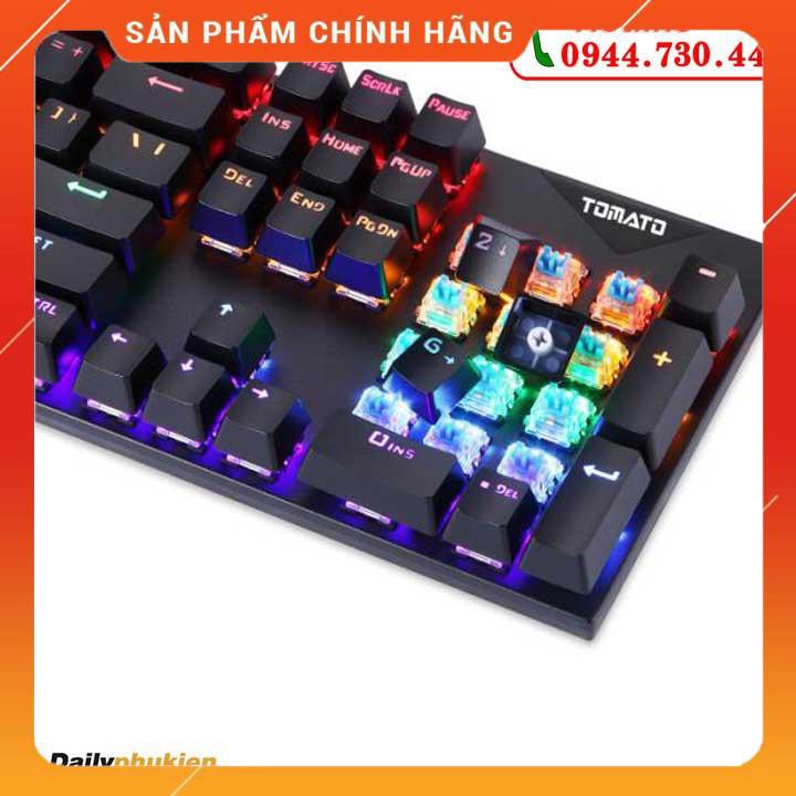 Bàn phím cơ Tomato S220 Mix màu cực chất , Phím mix màu