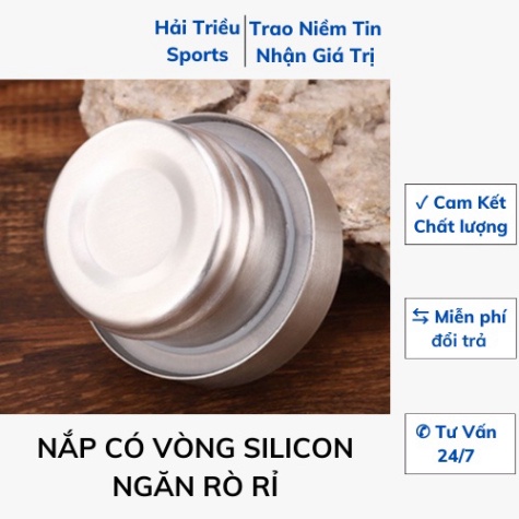 Bình giữ nhiệt 1500ml bằng inox, Ly giữ nhiệt 1500ml  Hải Triều Sports Momo 247