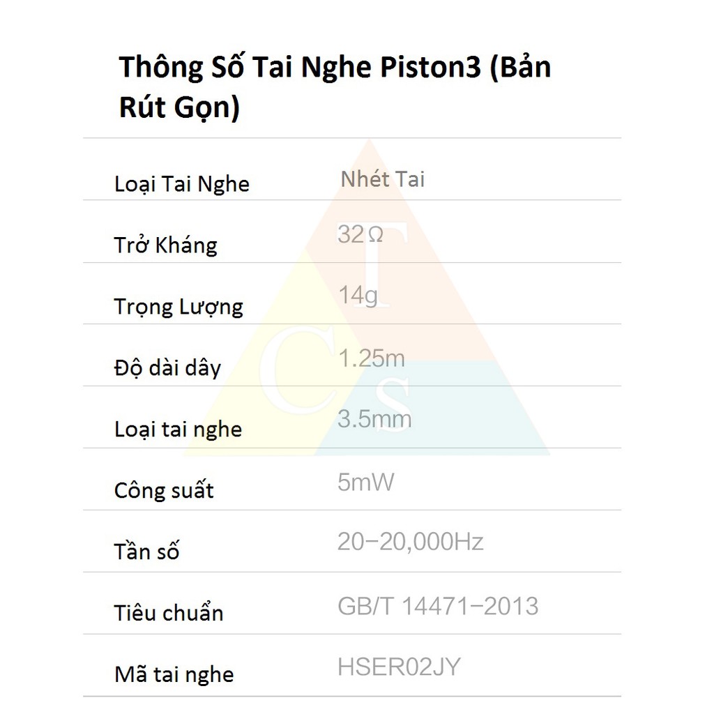 Tai Nghe Nhét Tai Xiaomi In-Ear Headphones Basic