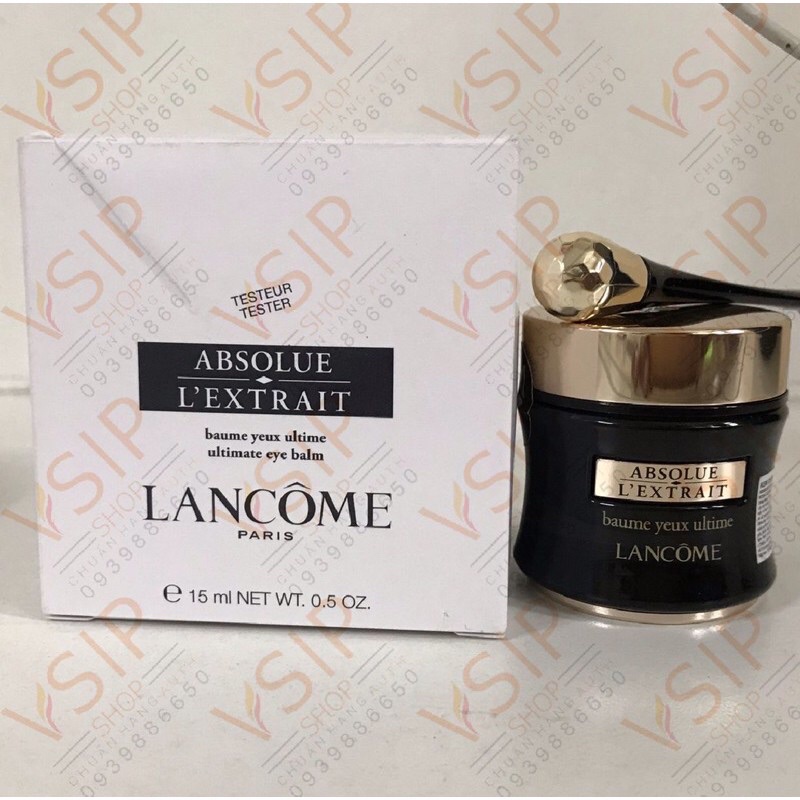 ✦GH✦ Lancome Kem Dưỡng Mắt Tái Tạo TBG ABSOLUE L’EXTRAIT REGENERATING ULTIMATE EYE  15ml