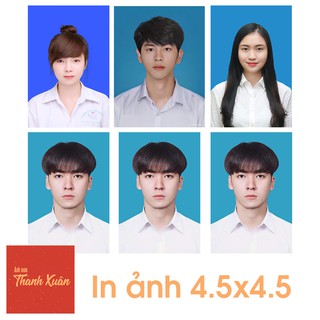 In ảnh thẻ 4.5x4.5 chất lượng cao, màu đẹp, giao nhanh 30 phút tại HCM - Ảnh màu Thanh Xuân