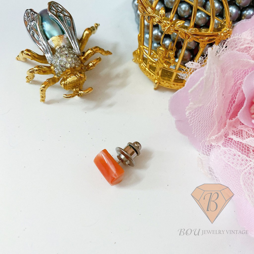 PIN CÀI ÁO SAN HÔ SECONDHAND NHẬT BẢN BOU JEWELRY VINTAGE MÃ CA075
