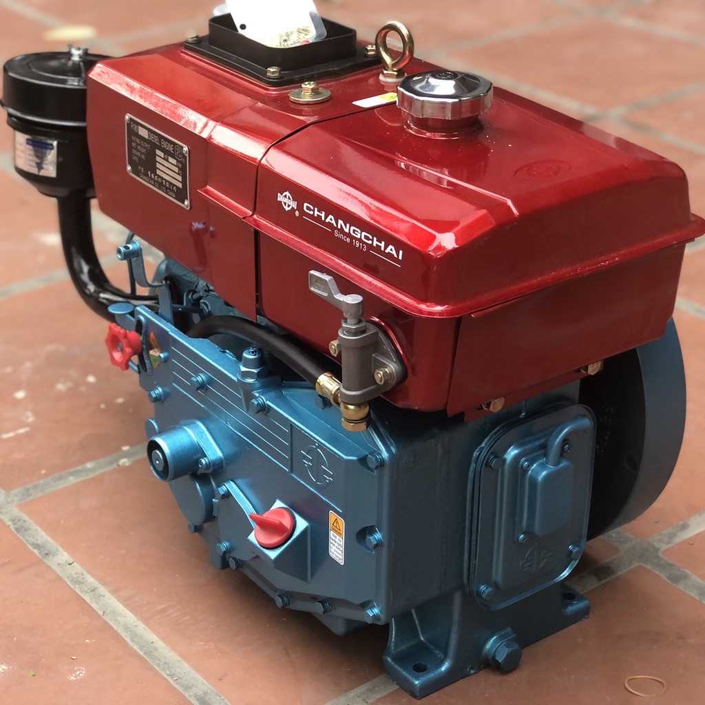 Máy Nổ –  Đầu Nổ - Động Cơ Dầu Diesel 8Hp Changchai R180 , sẵn hàng, bảo hành dài