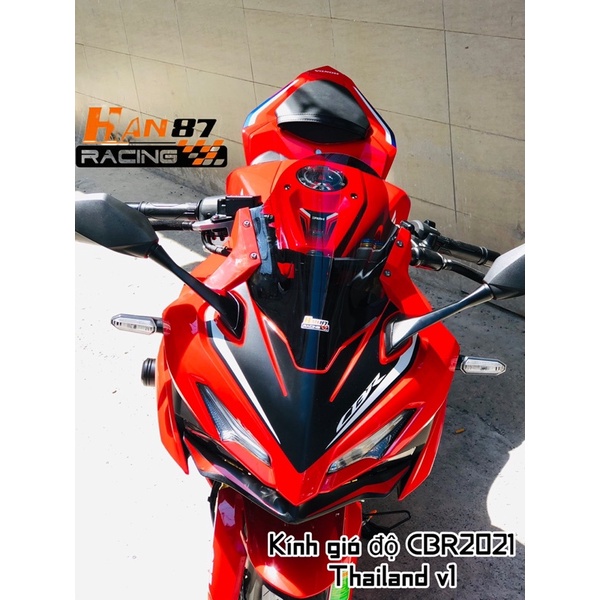 Kính Gió Độ CBR150R 2021 -Thailand v1 vòm cao Đẹp