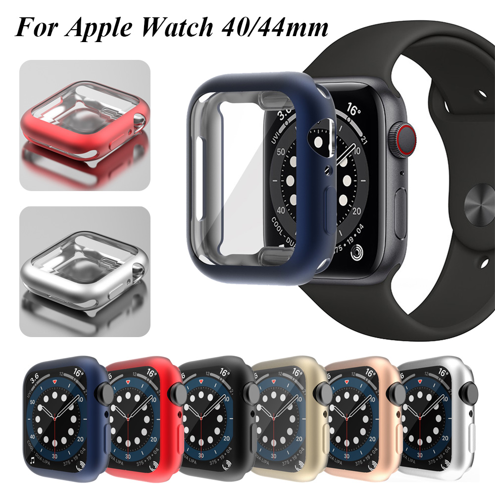 Ốp bảo vệ cho mặt đồng hồ thông minh Apple 40mm 44mm Iwatch dòng Se 6 / 5 / 4