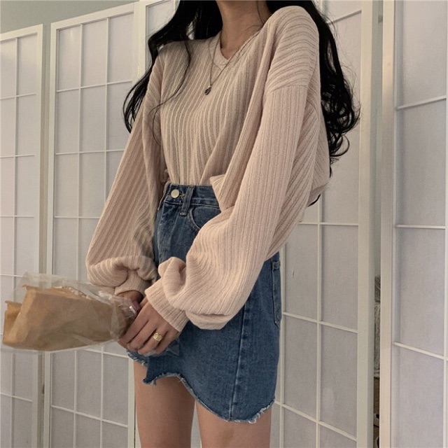 [ORDER] Áo len gân crotop ulzzang | BigBuy360 - bigbuy360.vn