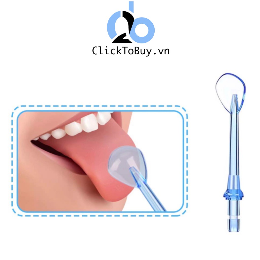 Đầu tăm nước vệ sinh lưỡi h2ofloss