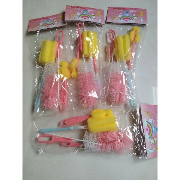 Cọ rửa bình 5 chi tiết hàng chuẩn moonship