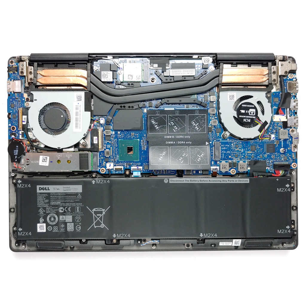 (FAN) QUẠT LAPTOP DELL INS 7590 (FAN CPU / FAN GPU) dùng cho Inspiron 15 7590 7591